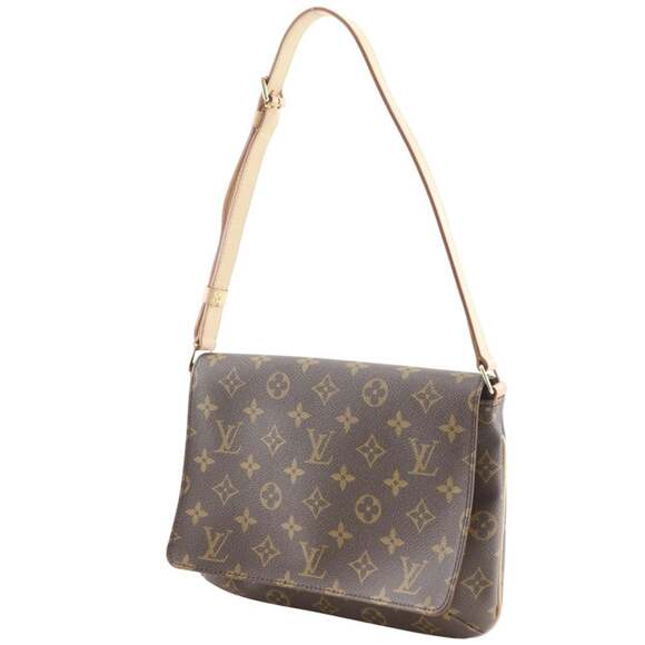 LOUIS VUITTON Authentic Brown Monogram Canvas Shoulder Bag - Picture 2 of 11
